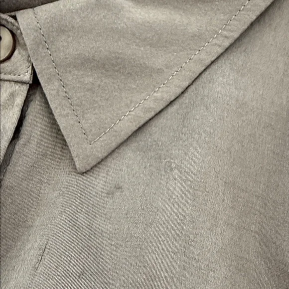 Eileen Fisher Women’s purple Long Sleeve Button Down Silk Blouse XL - Picture 12 of 12